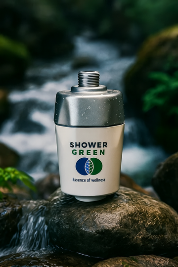 SHOWER GREEN TAP & SHOWER FILTER